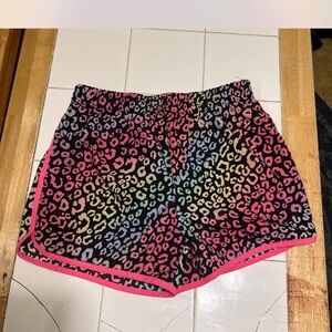 Colorful Leopard Print KIDS Shorts